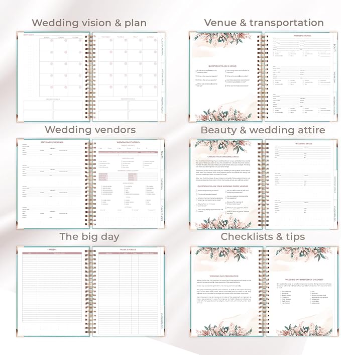 Clever Fox Wedding Planner – Notebook Organizer - Image 7