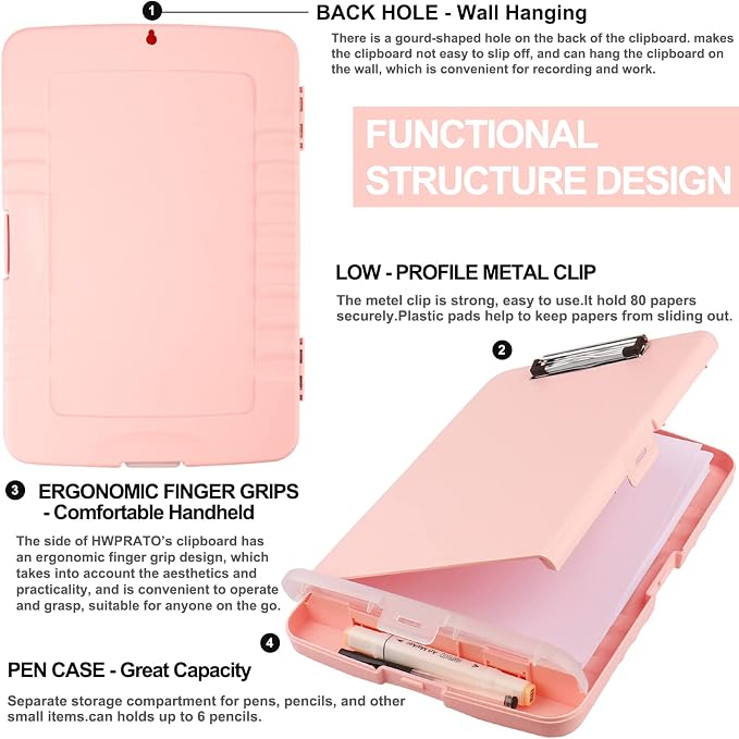 HWPRATO Clipboards Organizer Clipboard - Image 2