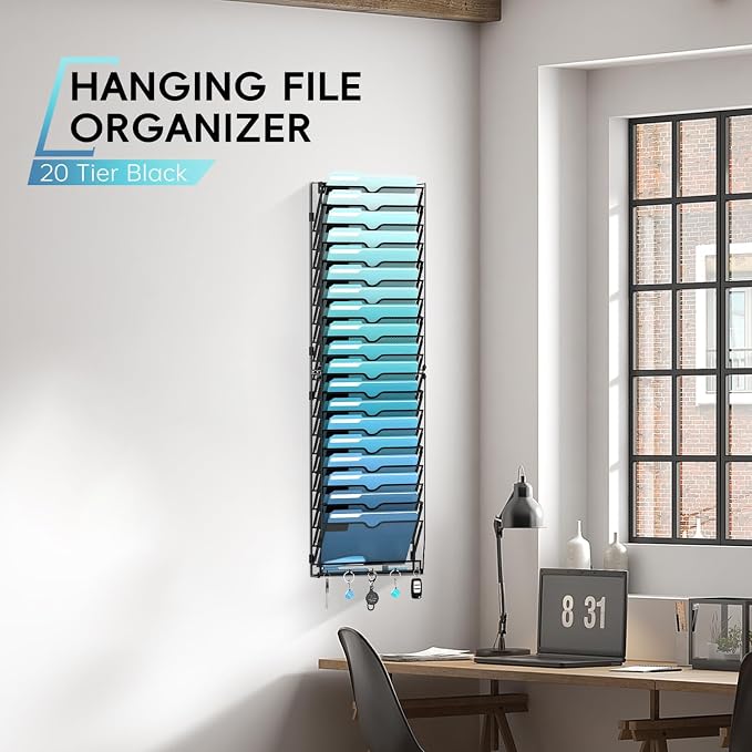 20-Tier Wall File Organizer - Image 6