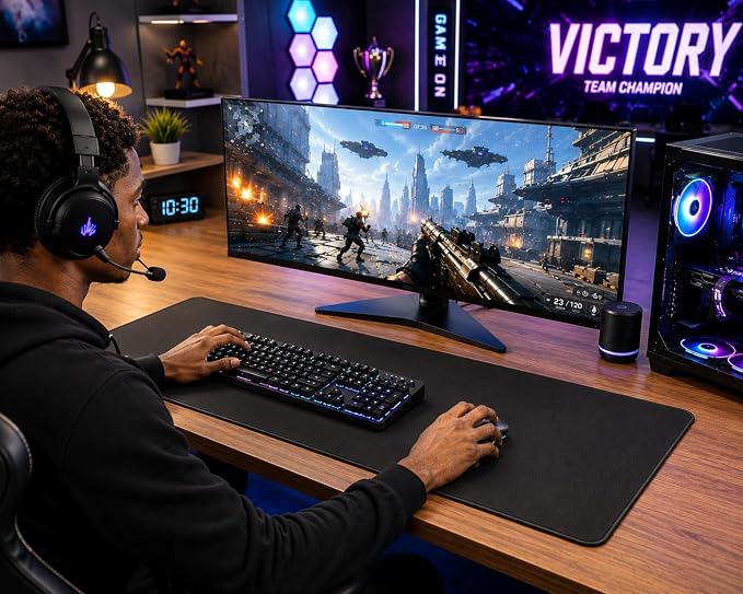 KTRIO Large Gaming Mouse Pad Desk Mat - Image 3