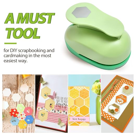 UCEC 2.75 Inch Hexagon Paper Punch - Image 8