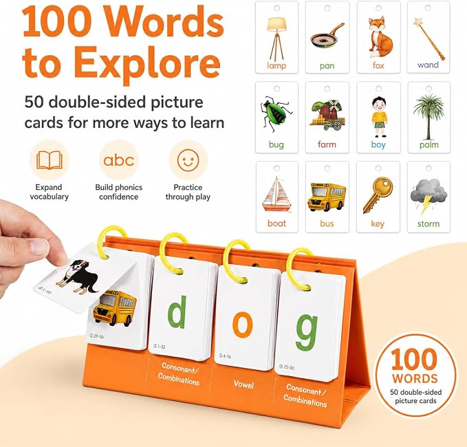 Alened Phonics Flash Cards Sentence Building - Image 5