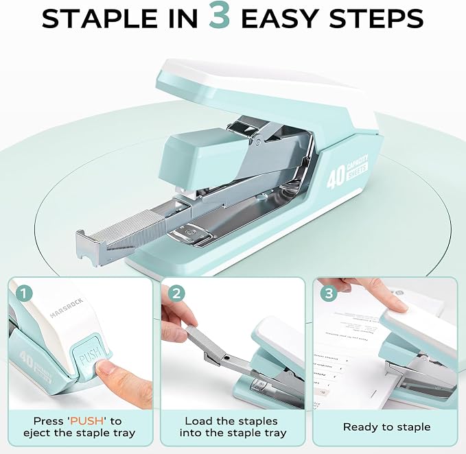 Marsrock Effortless Stapler for Desk - Image 4