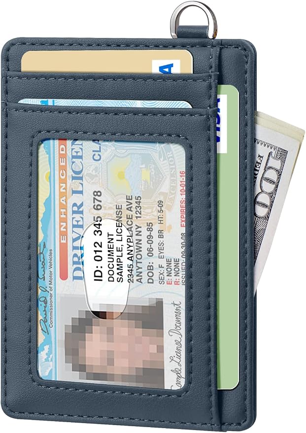 FurArt Slim Minimalist Wallet RFID Credit Card Holder - Image 2