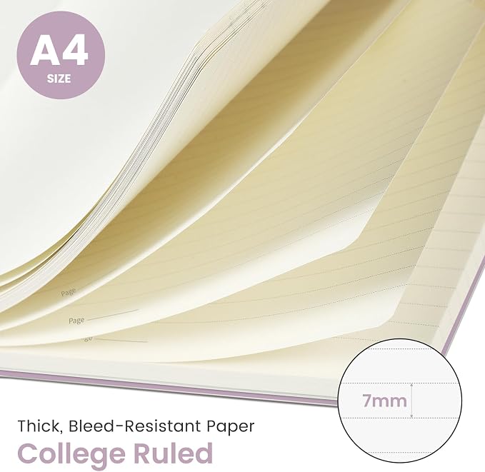 Taja Large Spiral Lined Journal - Image 3