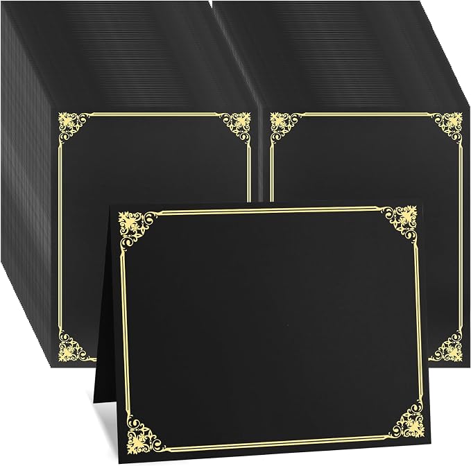 Oleitodh 150 Pcs Certificate Holders Bulk, Document Covers - Image 8