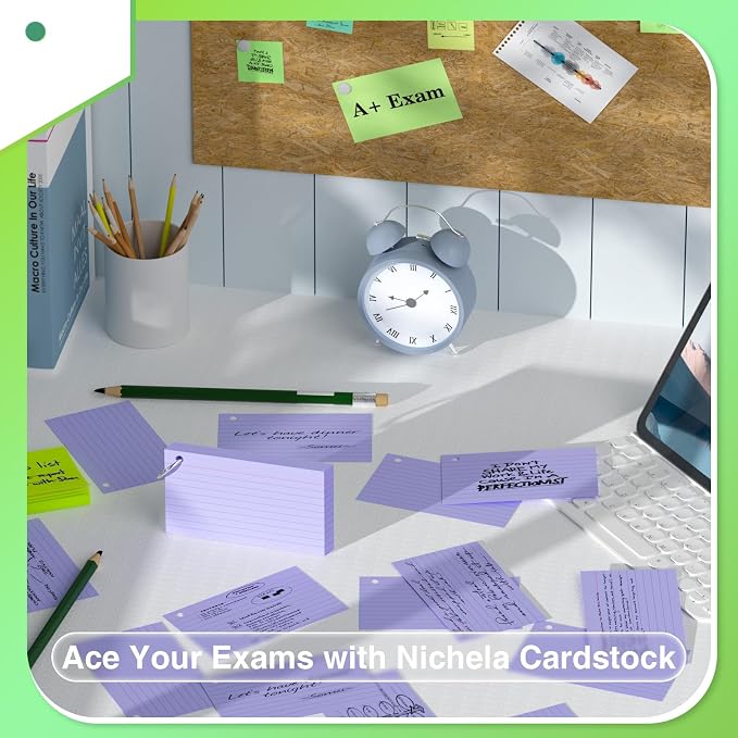 250 Count Purple Index Cards - Image 6
