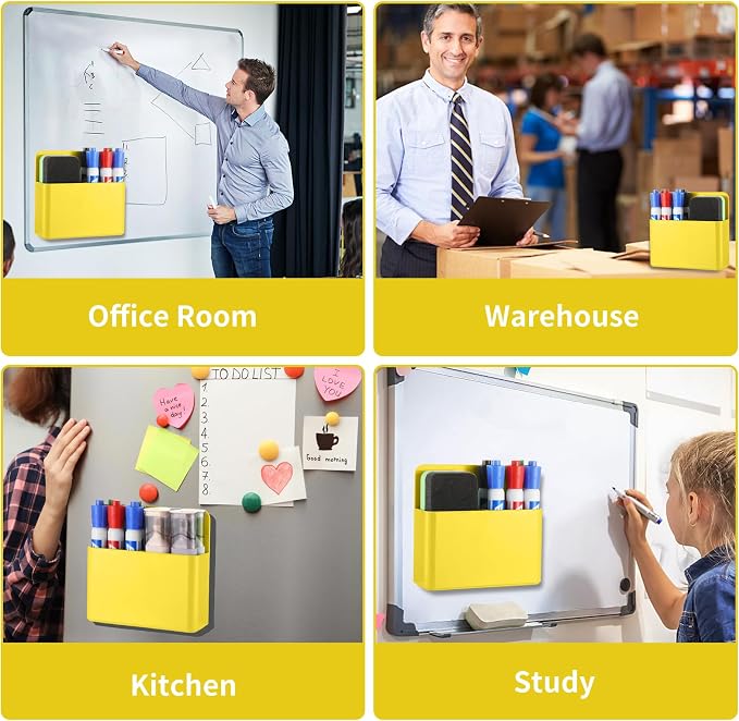 Camelmother 2Pcs Magnetic Dry Erase Marker Holder - Image 5