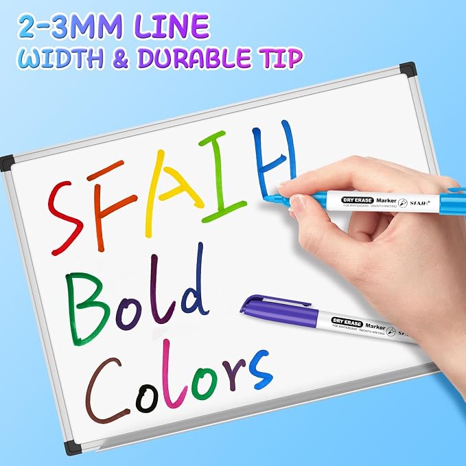 SFAIH Fine Tip Dry Erase Markers - Image 3