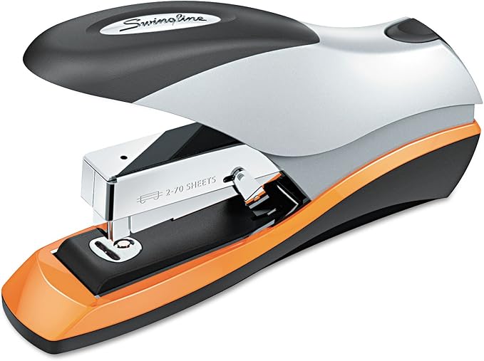 Swingline Stapler, 70 Sheet Capacity, Optima 70, Jam Free, Soft Grip by Swingline