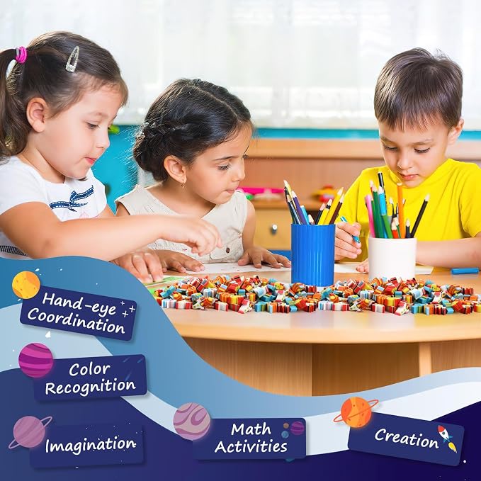 JUNEBRUSHS Space Mini Erasers - Image 4
