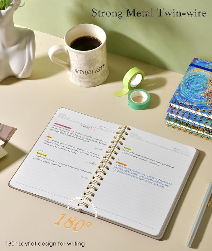PAPEJOON Lined Spiral Journal Notebook - Image 5