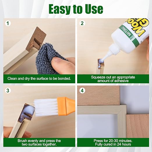 Wood Glue 17.6 oz/500 g, High-Capacity Super Glue - Image 7