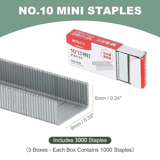 PATIKIL No.10 Staples for Stapler - Image 2