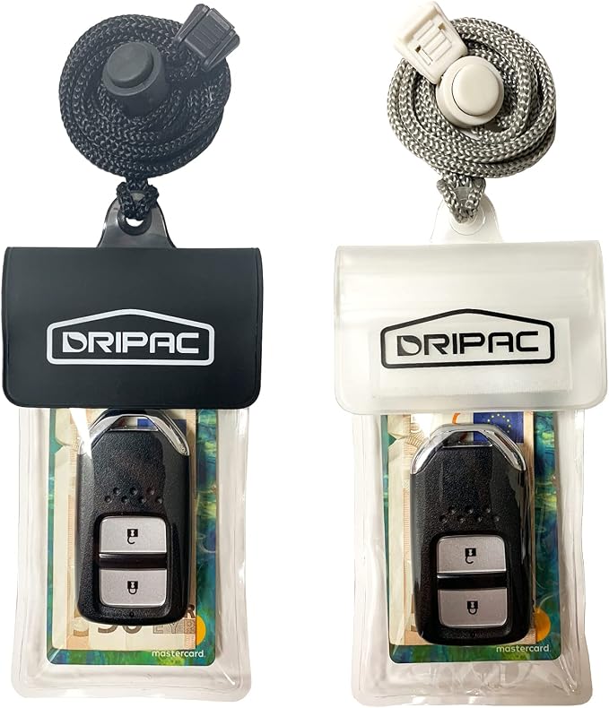 DRIPAC Waterproof Car Key FOB Case Waterproof Wallet Waterproof Holder Pouch by DRLOKPAK