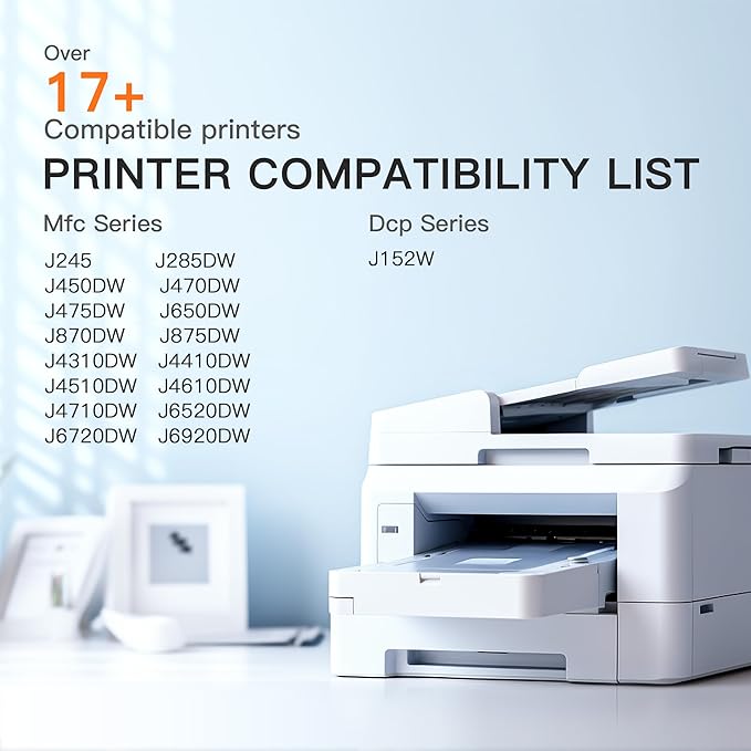 E-Z Ink Compatible Ink Cartridge Replacement for Brother LC-103XL LC103XL LC103 XL LC103BK High Yield Compatible with DCP-J4110DW DCP-J152W MFC-J285DW MFC-J870DW MFC-J245 MFC-J4310DW (2 Black)-DeskLoop Office