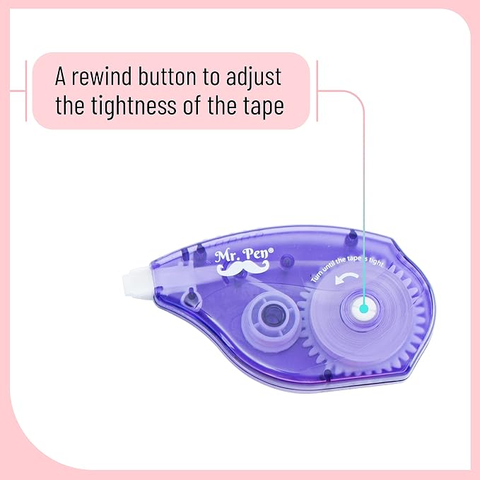 Mr. Pen- Correction Tapes, 7 Pack, 0.2" x 393", Office and School Supplies - Image 5