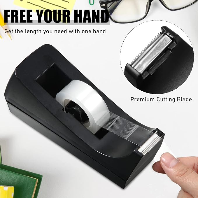 16 Pcs Desk Staplers Tape Dispensers Sets Desktop Office Staplers - Image 5