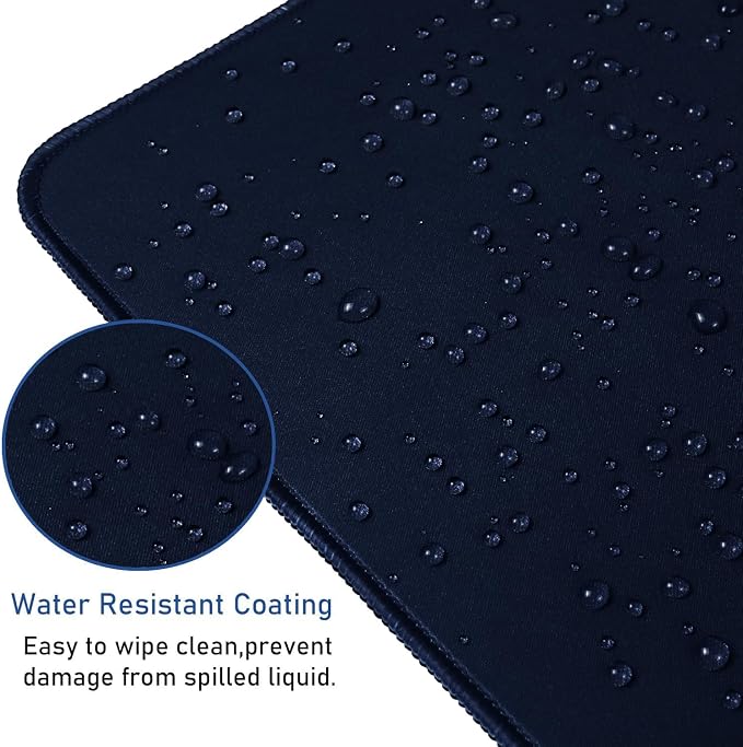 Large Gaming Mouse Pad with Stitched Edges, 47.3 X 23.6 in Desk Pad Durable - Image 4