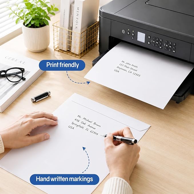 SUNEE 9 x 12 Catalog Envelopes Self Seal, Security Mailing Envelopes, 28lb - Image 5
