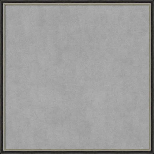 Amanti Art Black Framed Magnetic Board 25x25 Medium Vision Board by AmantiArt