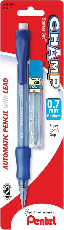 Pentel Champ Starter Set Automatic Pencil by PentelofAmerica