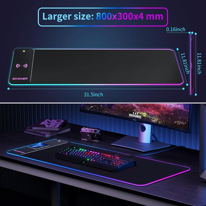 Schkner RGB Gaming Mouse Pad - Image 6