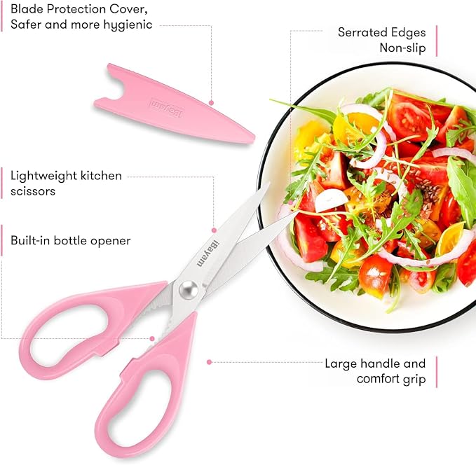 iBayam All Purpose 8.5" Cooking Scissors - Image 2