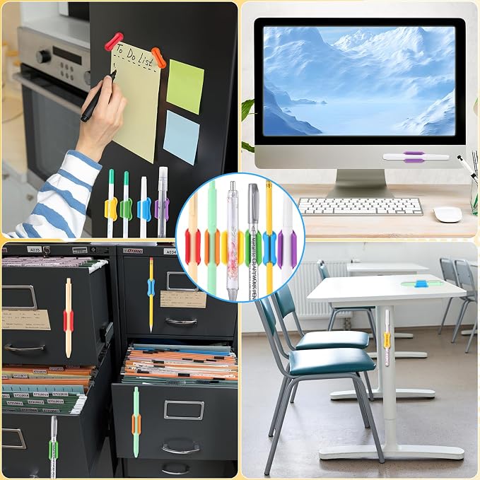 Sherr 48 Pack Adhesive Pencil Holders - Image 6