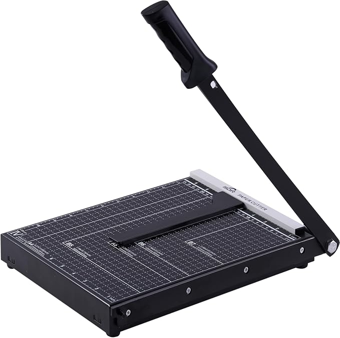 ISDIR 12” Heavy Duty Metal Paper Cutter by ISDIR
