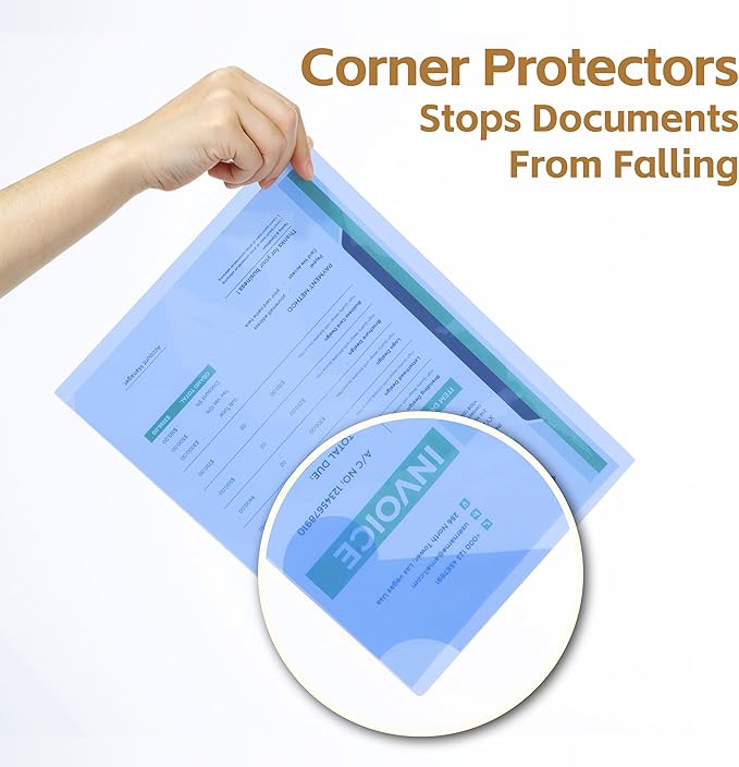 ViVin 6 Pack Transparent Sheet Protectors - Image 2
