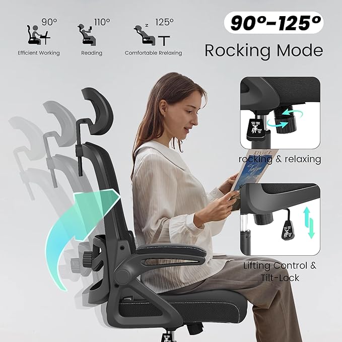 Fizzin Office Chair, Ergonomic Office Chair - Image 5