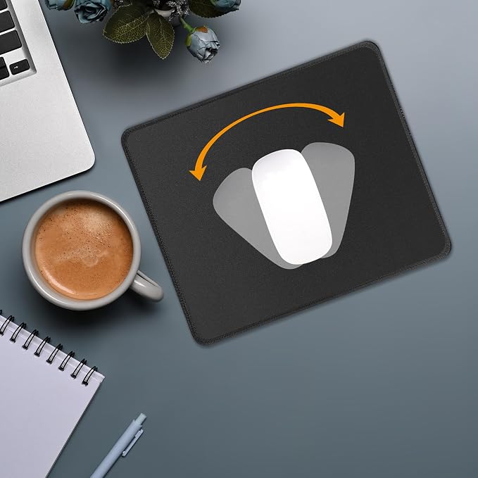 30 Pack Black Mouse pad Bulk - Image 3