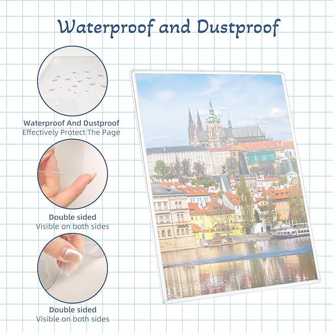 12 Pcs 8 1/2" x 11" Rigid Print Protectors - Image 4