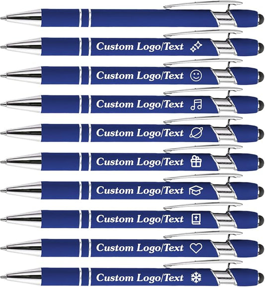 CRME Custom Engraved Ballpoint Pens Bulk Customized Metallic Printed Name Pens by Unknown