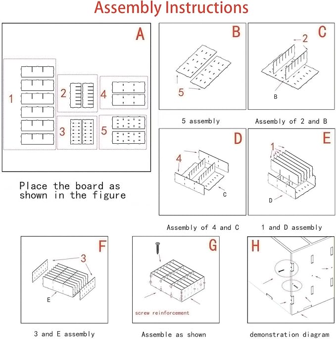 TUSAUW Literature Organizer, 21 Compartments Classroom Mailbox, Desktop File - Image 2