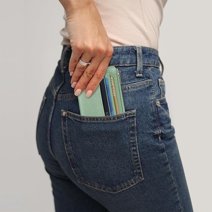 Sodsay Card Case Slim Front Pocket Wallet - Image 8