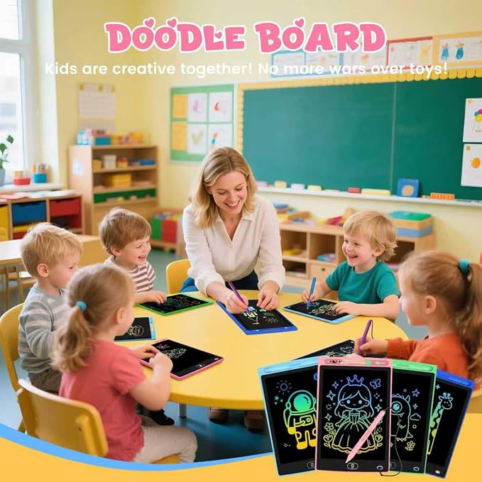 20 Pack LCD Writing Tablet for Kids, Erasable and Reusable Toddler Doodle Board - Image 7