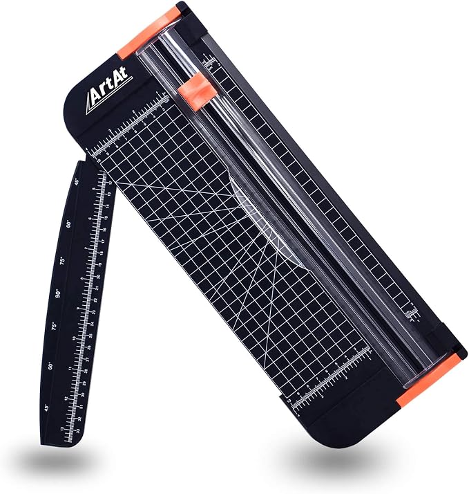 ArtAt A4 Paper Cutter 12 inch Black Paper Trimmer - Image 6