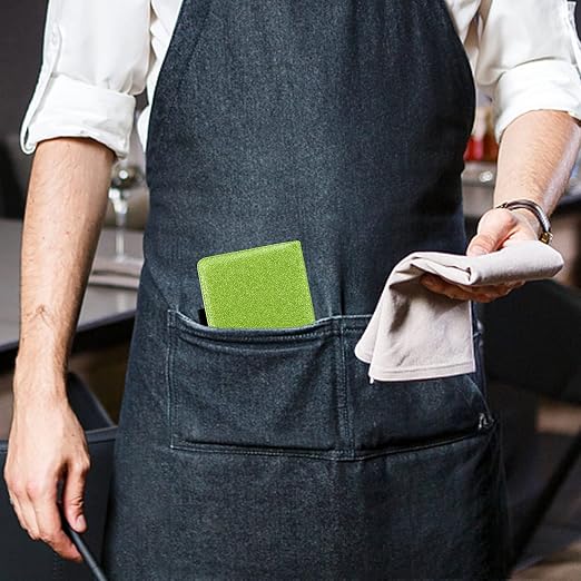 ACdream Server Books for Waitress, Guest Book Note Pad, Cute Pocket Leather - Image 3
