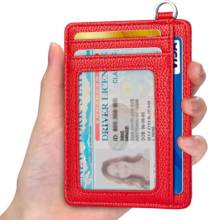 Slim Minimalist Front Pocket Wallet, RFID Blocking Credit Card Holder Wallet - Image 2