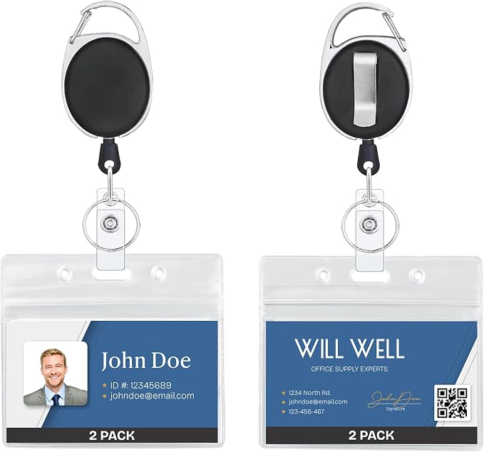 Will Well ID Badge Holders by WillWell