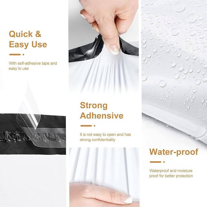 Metronic Poly Mailers 19x24 Inch 1000 Pcs White, Large Shipping Bags - Image 4