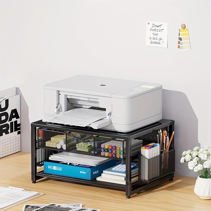 Heavy-Duty Metal Printer Stand - Image 5