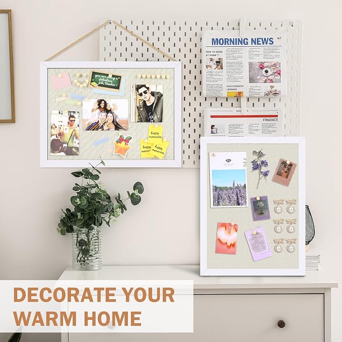 Teling 12 Pack Wood Bulletin Boards - Image 5