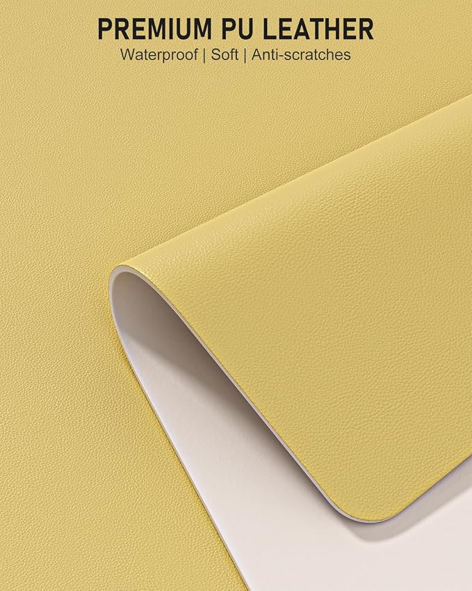 Desk Pad, Waterproof Laptop Computer Writing Mat - Image 3