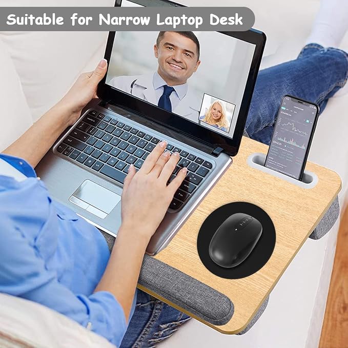 Dapesuom Small Mouse Pad, 6 x 6 Inch Thick Rubber Premium-Textured Non-Slip - Image 5