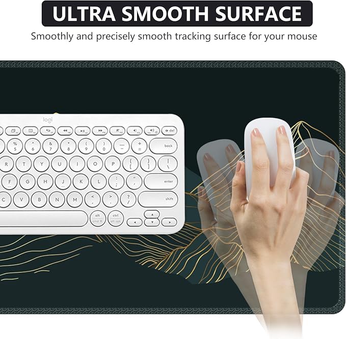 iCasso XXL Large Mouse Pad, Keyboard Mat Desk Pad - Image 5