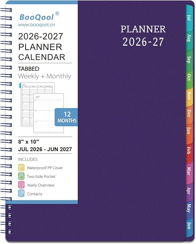 Planner 2026-2027 by BooQool