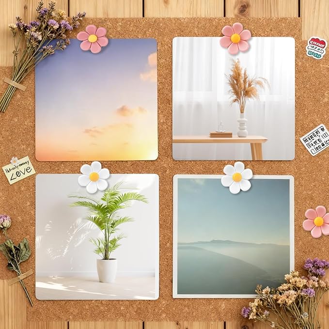 Cute Flower Push Pins, Photo Walls, Office & Home Decor - Image 2